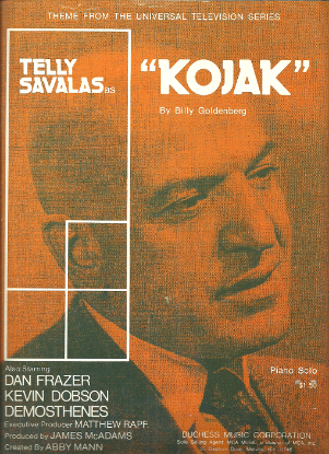 Picture of Kojak Theme (original 1973 theme), Bill Goldenberg, piano solo 