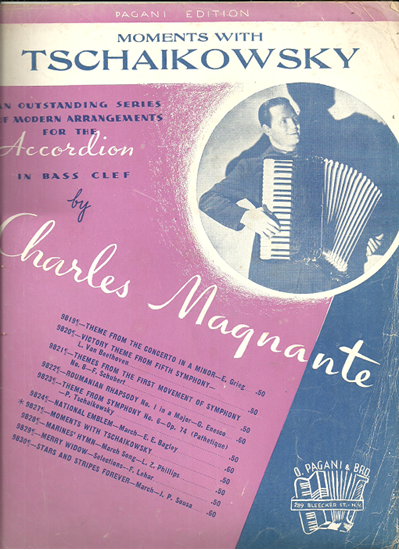 Picture of Moments with Tschaikowsky, arr. Charles Magnante, accordion solo