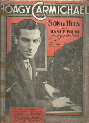 Picture of Hoagy Carmichael Song Hits, arr. for piano solo by Frank Weldon