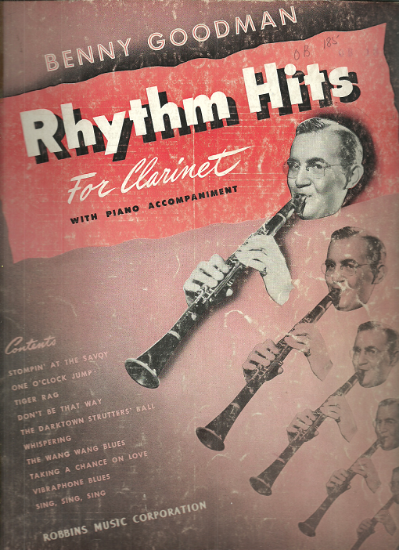 Picture of Benny Goodman Rhythm Hits, clarinet