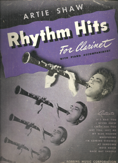 Picture of Artie Shaw Rhythm Hits, clarinet 