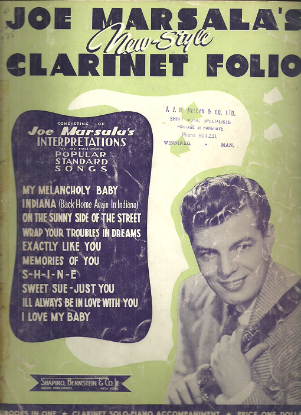 Picture of Joe Marsala's New Style Clarinet Folio