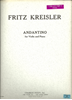 Picture of Andantino in the Style of Martini, Fritz Kreisler, violin solo