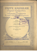 Picture of Aucassin and Nicolette (Medieval Canzonetta), Fritz Kreisler, violin solo 