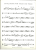 Picture of Little Suite for Violin & Piano, Mieczyslaw Kolinski, violin solo 