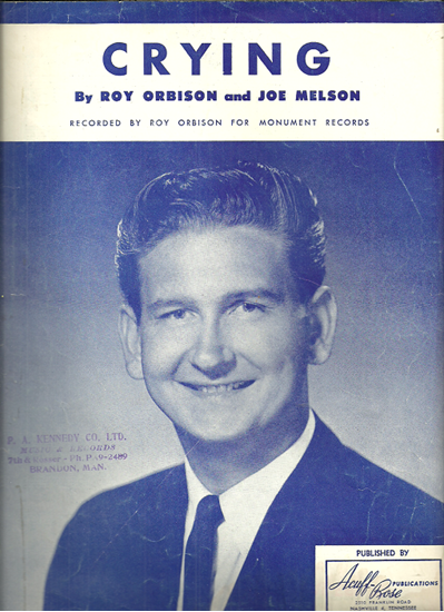 Picture of Crying, Roy Orbison & Joe Melson, recorded by Roy Orbison