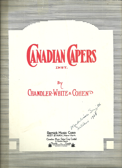 Picture of Canadian Capers, Gus Chandler, Bert White & Henry Cohen
