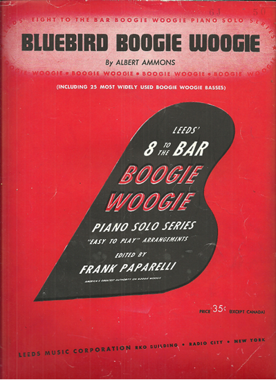 Picture of Bluebird Boogie Woogie, Albert Ammons, piano solo