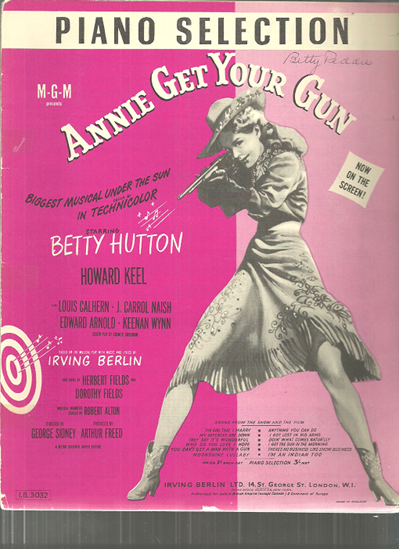 Picture of Annie Get Your Gun, Irving Berlin, arr. George L. Zalva, piano solo selections