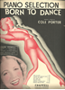 Picture of Born to Dance, Cole Porter, arr. George L. Zalva, piano solo selections