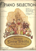 Picture of Walt Disney's Snow White & the Seven Dwarfs, arr. George L. Zalva, piano solo selections