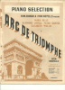 Picture of Arc de Triomphe, Ivor Novello, piano solo selections, arr. Chris Langdon