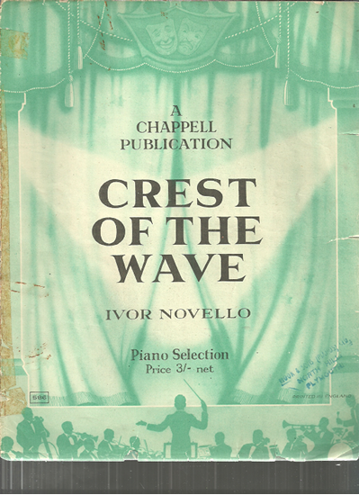 Picture of Crest of the Wave, Ivor Novello, piano solo selections, arr. Chris Langdon