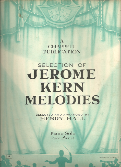 Picture of Jerome Kern Melodies, arr. Henry Hall, piano solo selections