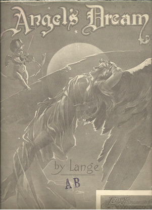 Picture of Angel's Dream, Gustav Lange Op. 36, piano solo 