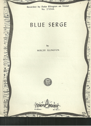 Picture of Blue Serge, Mercer Ellington, piano solo