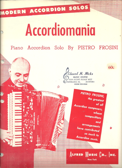 Picture of Accordiomania, Pietro Frosini