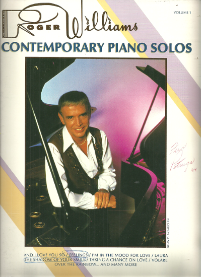 Picture of Roger Williams Contemporary Piano Solos Volume 1