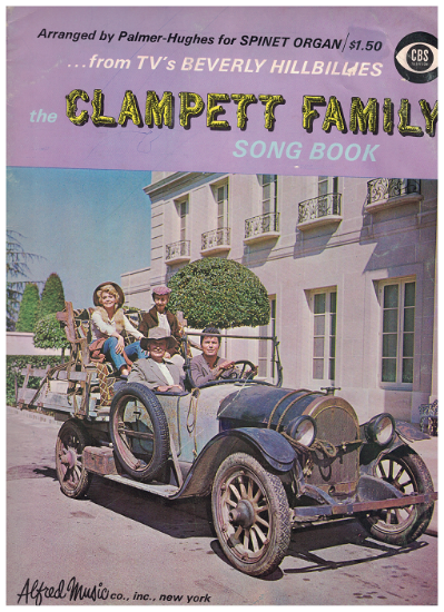 Picture of The Clampett Family Song Book, from TV's "Beverly Hillbillies", organ 