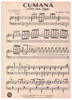 Picture of Cumana, Barclay Allen, arr. for piano solo by Louis Bush