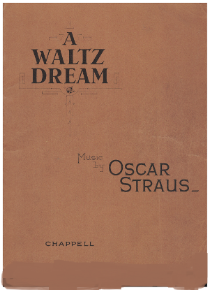 Picture of A Waltz Dream, Oscar Strauss