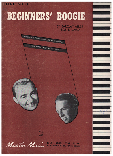 Picture of Beginners' Boogie, Barclay Allen & Bob Ballard, arr. by Louis Busch for piano solo