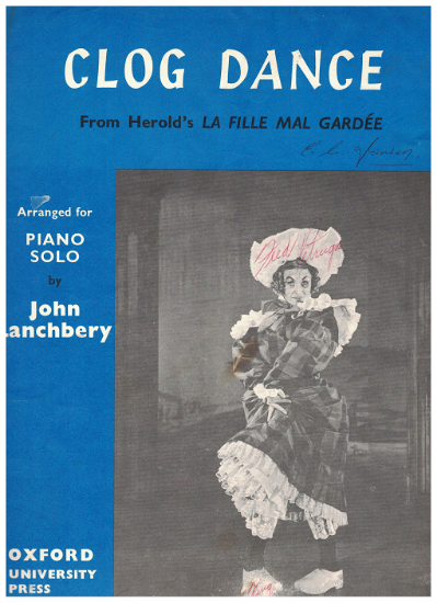 Picture of Clog Dance from "La Fille mal Gardee", Ferdinand Herold, arr. John Lanchbery, piano solo