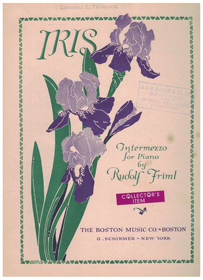 Picture of Iris, Intermezzo for Piano Solo, Rudolf Friml
