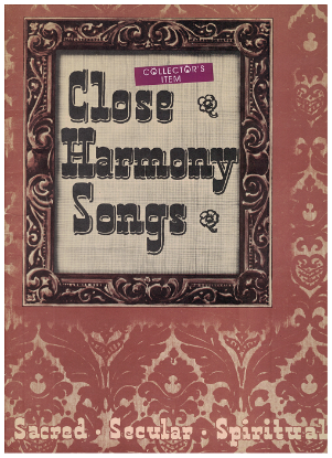 Picture of Close Harmony Songs, Barber Shop Quartet