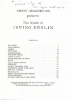 Picture of The Music of Irving Berlin, Sweet Adelines 25th Anniversary Folio