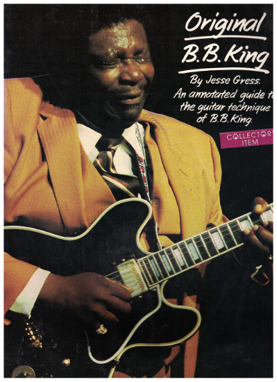 Picture of Original B. B. King, edited Jesse Gress