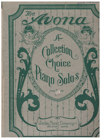 Picture of The Avona, A Collection of Choice Piano Solos