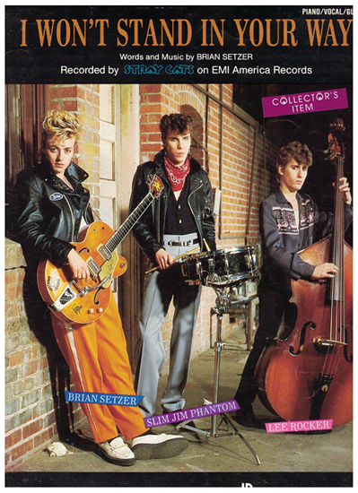 Picture of I Won't Stand in Your Way, Brian Setzer, recorded by Stray Cats