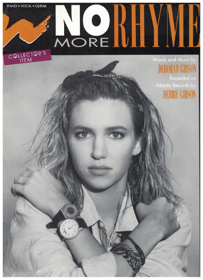 Picture of No More Rhyme, written & recorded by Debbie Gibson