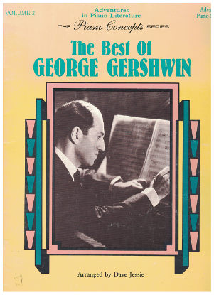 Picture of The Best of George Gershwin Book 2, arr. Dave Jessie, piano solo 