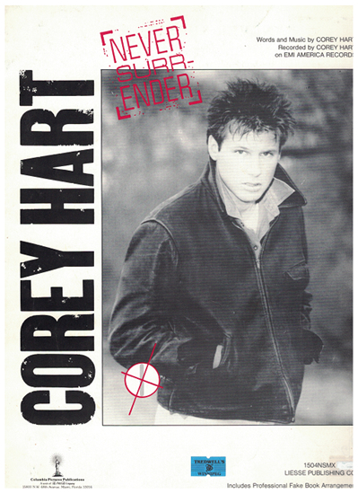 Picture of Never Surrender, written & recorded by Corey Hart