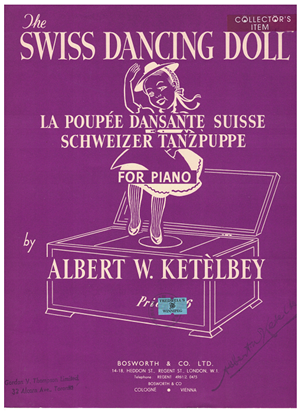 Picture of The Swiss Dancing Doll, Albert W. Ketelbey, piano solo