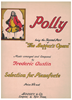 Picture of Polly, the 2nd Part of "The Beggar's Opera", Frederic Austin, piano solo songbook