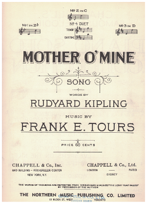 Picture of Mother O' Mine, Rudyard Kipling & Frank E. Tours