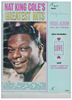 Picture of Nat King Cole's Greatest Hits, songbook