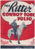 Picture of Tex Ritter Cowboy Song Folio