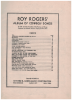 Picture of Roy Rogers' Album of Cowboy Songs