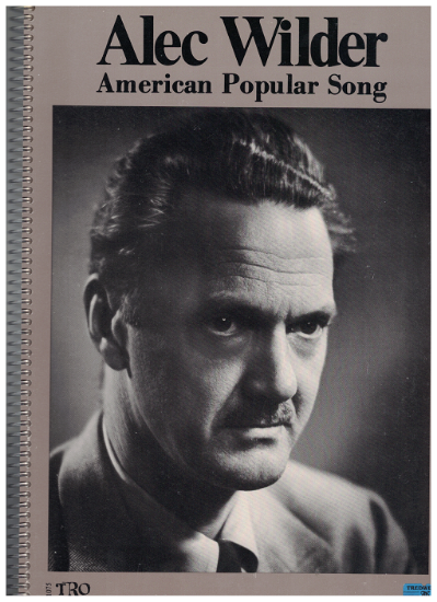 Picture of Alec Wilder, American Popular Song