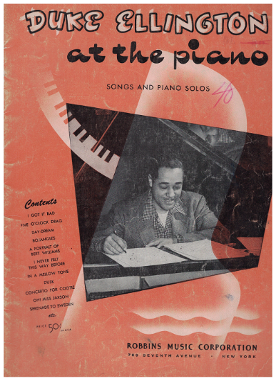 Picture of Duke Ellington at the Piano
