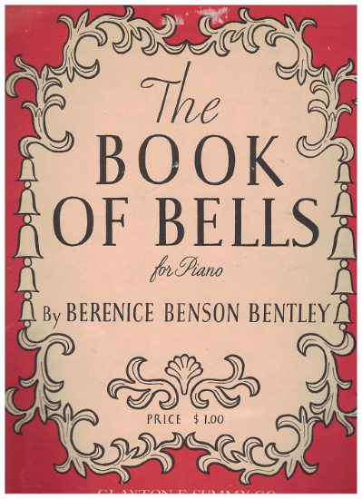 Picture of The Book of Bells, Berenice Benson Bentley, piano solo 