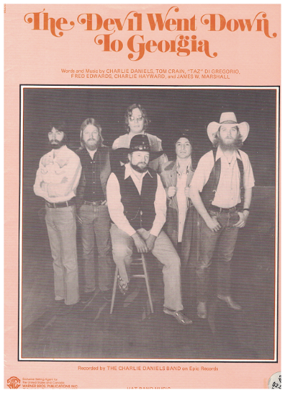 Picture of Devil Went Down to Georgia(The), written & recorded by The Charlie Daniels Band