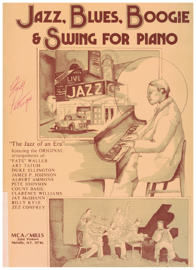 Picture of Jazz, Blues, Boogie & Swing for Piano, ed. Ronny S. Schiff