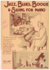 Picture of Hootie Blues, Jay McShann & Charlie Parker, piano solo, pdf copy
