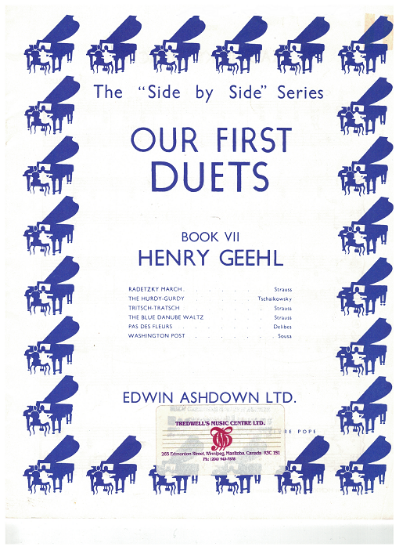 Picture of Our First Duets Book 7, arr. Henry Geehl