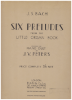Picture of Six Preludes from The Little Organ Book, J. S. Bach, arr. J. V. Peters, piano duet